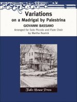 VARIATIONS ON A MADRIGAL BY PALESTRINA MUSIQUE D'ENSEMBLE