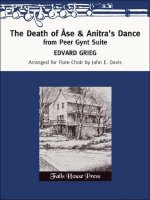 THE DEATH OF ASE & ANITRA'S DANCE MUSIQUE D'ENSEMBLE