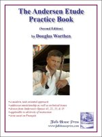 THE ANDERSEN ETUDE PRACTICE BOOK FLUTE TRAVERSIERE