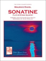 SONATINE -PARTITION+PARTIES SEPAREES