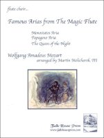 FAMOUS ARIAS FROM THE MAGIC FLUTE MUSIQUE D'ENSEMBLE-PARTITION+PARTIES SEPAREES