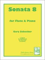 SONATA NO.8 FLUTE TRAVERSIERE-PARTITION+PARTIES SEPAREES