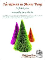 CHRISTMAS IN MINOR KEYS FLUTE TRAVERSIERE-PARTITION+PARTIES SEPAREES