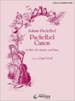 PACHELBEL CANON CLARINETTE-PARTITION+PARTIES SEPAREES