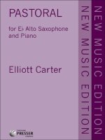 PASTORAL SAXOPHONE-LIVRE +PARTITION