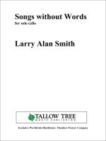 SONGS WITHOUT WORDS