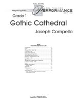 GOTHIC CATHEDRAL CONCERT BAND/HARMONIE/FANFARE