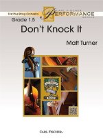 DON'T KNOCK IT ORCHESTRE-PARTITION+PARTIES SEPAREES