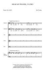 ROB TEEHAN: HEAR MY PRAYER, O LORD CHANT