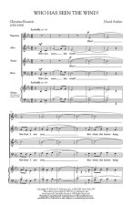 DAVID ARCHER: WHO HAS SEEN THE WIND?  CHANT