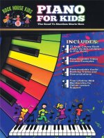 PIANO FOR KIDS PIANO +ENREGISTREMENTS ONLINE