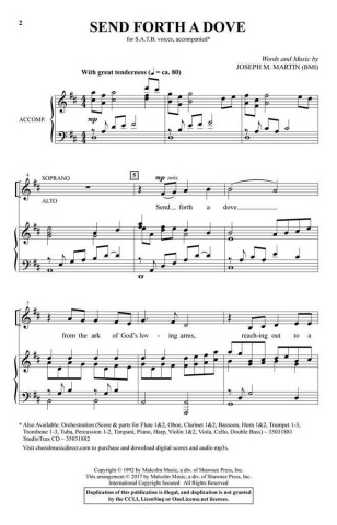 SEND FORTH A DOVE CHANT