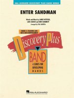 ENTER SANDMAN  -PARTITION+PARTIES SEPAREES