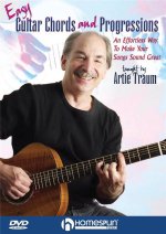 EASY GUITAR CHORDS AND PROGRESSIONS TAUGHT  (DVD)