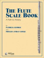 THE FLUTE SCALE BOOK FLUTE TRAVERSIERE