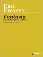 FANTASIA SAXOPHONE-LIVRE +PARTITION