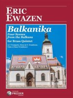 BALKANIKA MUSIQUE D'ENSEMBLE-PARTITION+PARTIES SEPAREES