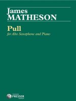 PULL SAXOPHONE-LIVRE +PARTITION