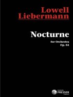 NOCTURNE ORCHESTRE