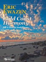 GOLD COAST HARMONY -PARTITION+PARTIES SEPAREES