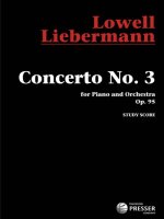 CONCERTO NO. 3 ORCHESTRE