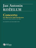 CONCERTO BASSON-LIVRE +PARTITION