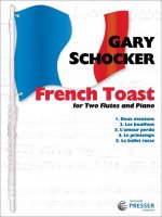 FRENCH TOAST -PARTITION+PARTIES SEPAREES