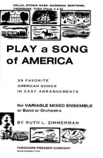 PLAY A SONG OF AMERICA -ENSEMBLE DE PARTITIONS