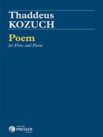 POEM FLUTE TRAVERSIERE-LIVRE +PARTITION