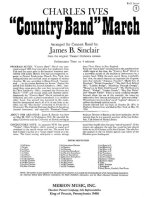 COUNTRY BAND MARCH CONCERT BAND/HARMONIE/FANFARE