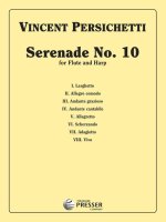 SERENADE NO. 10 -PARTITION+PARTIES SEPAREES