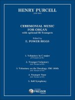 CEREMONIAL MUSIC FOR ORGAN W. OPT. B-FLAT TRUMPETS