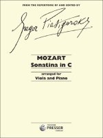 SONATINA IN C MAJOR ALTO