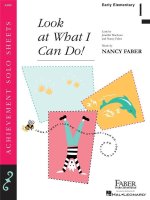 LOOK AT WHAT I CAN DO! PIANO
