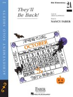 THEY'LL BE BACK! PIANO