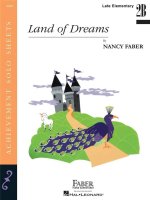 LAND OF DREAMS PIANO
