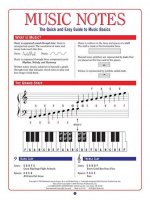 MUSIC NOTES PIANO