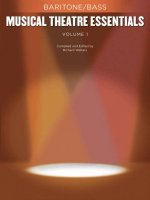 MUSICAL THEATRE ESSENTIALS: BARITONE/BASS-VOLUME 1