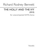 RICHARD RODNEY BENNETT: THE HOLLY AND THE IVY CHANT