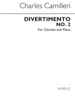 CHARLES CAMILLERI: DIVERTIMENTO NO.2 FOR CLARINET AND PIANO