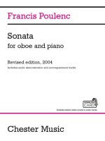 FRANCIS POULENC: SONATA FOR OBOE AND PIANO (AUDIO EDITION) +TELECHARGEMENT