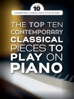 THE TOP TEN CONTEMPORARY CLASSICAL PIECES TO PLAY ON PIANO PIANO