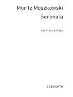 MORITZ MOSZKOWSKI: SERENADE FOR VIOLIN AND PIANO OP.15 NO.1