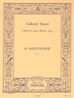 GABRIEL FAURE: NOCTURNE NO.6 OP.63 IN D FLAT PIANO