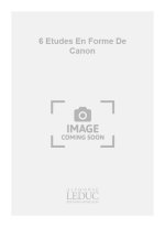 GARTENLAUB SCHUMANN 6 ETUDES EN FORME DE CANON 2 INST & PIANO BOOK
