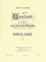 GABRIEL FAURE: QUATUOR NO.2, OP.45 IN G MINOR (QUARTET-PIANO)