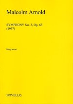 MALCOLM ARNOLD: SYMPHONY NO.3 OP.63 - 2006 EDITION (STUDY SCORE) POCHE
