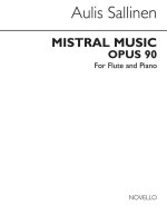 AULIS SALLINEN: MISTRAL MUSIC (FLUTE AND PIANO)