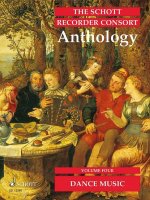 THE SCHOTT RECORDER CONSORT ANTHOLOGY VOL. 4