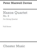 PETER MAXWELL DAVIES: NAXOS QUARTET NO.6 (SCORE)